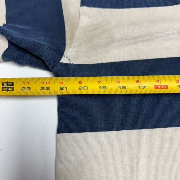 Barbarian Rugby Wear Shirt Mens Large 21x26.5 Gonzaga Striped Logo - Picture 14 of 15